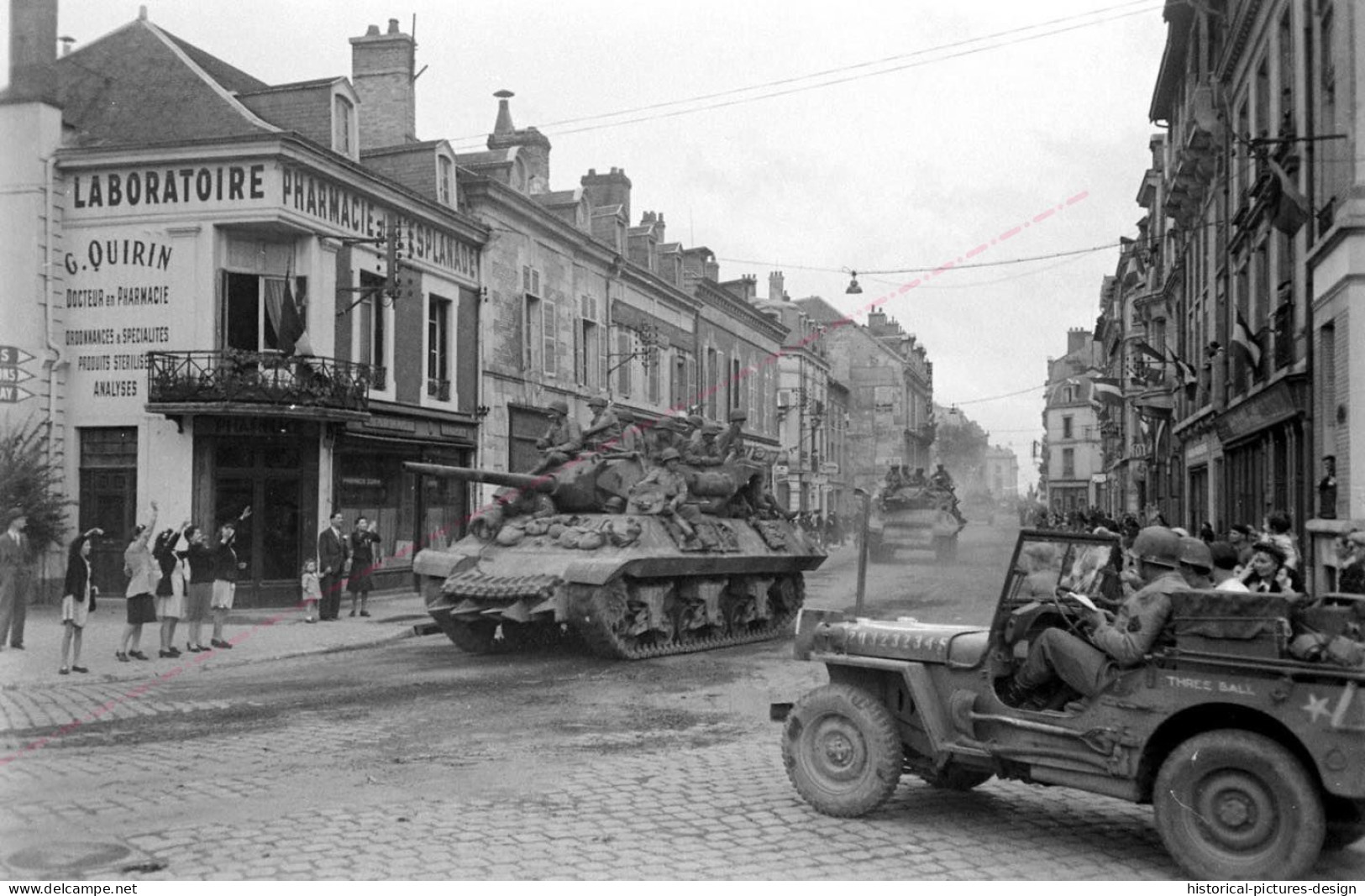 #France1944#liberation# Reims France - Août 1944 - 1939-45