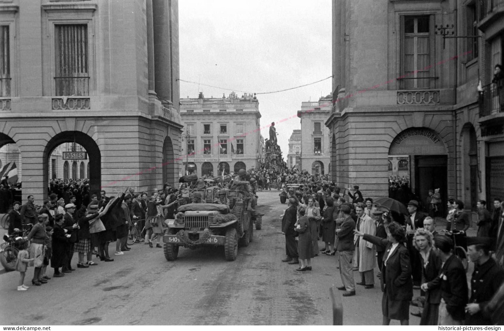 #France1944#liberation# Reims France - Août 1944 - 1939-45