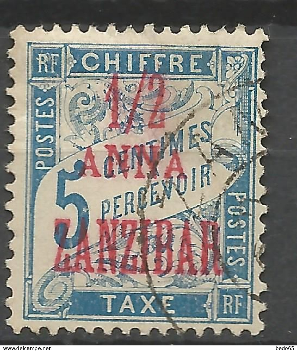 ZANZIBAR TAXE N° 1 OBL / Used - Autres & Non Classés