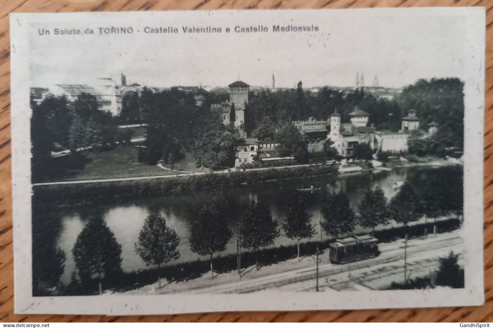 Un Saluto Da Torino - Castello Valentino E Castello Medicevale - Tram - Castello Del Valentino