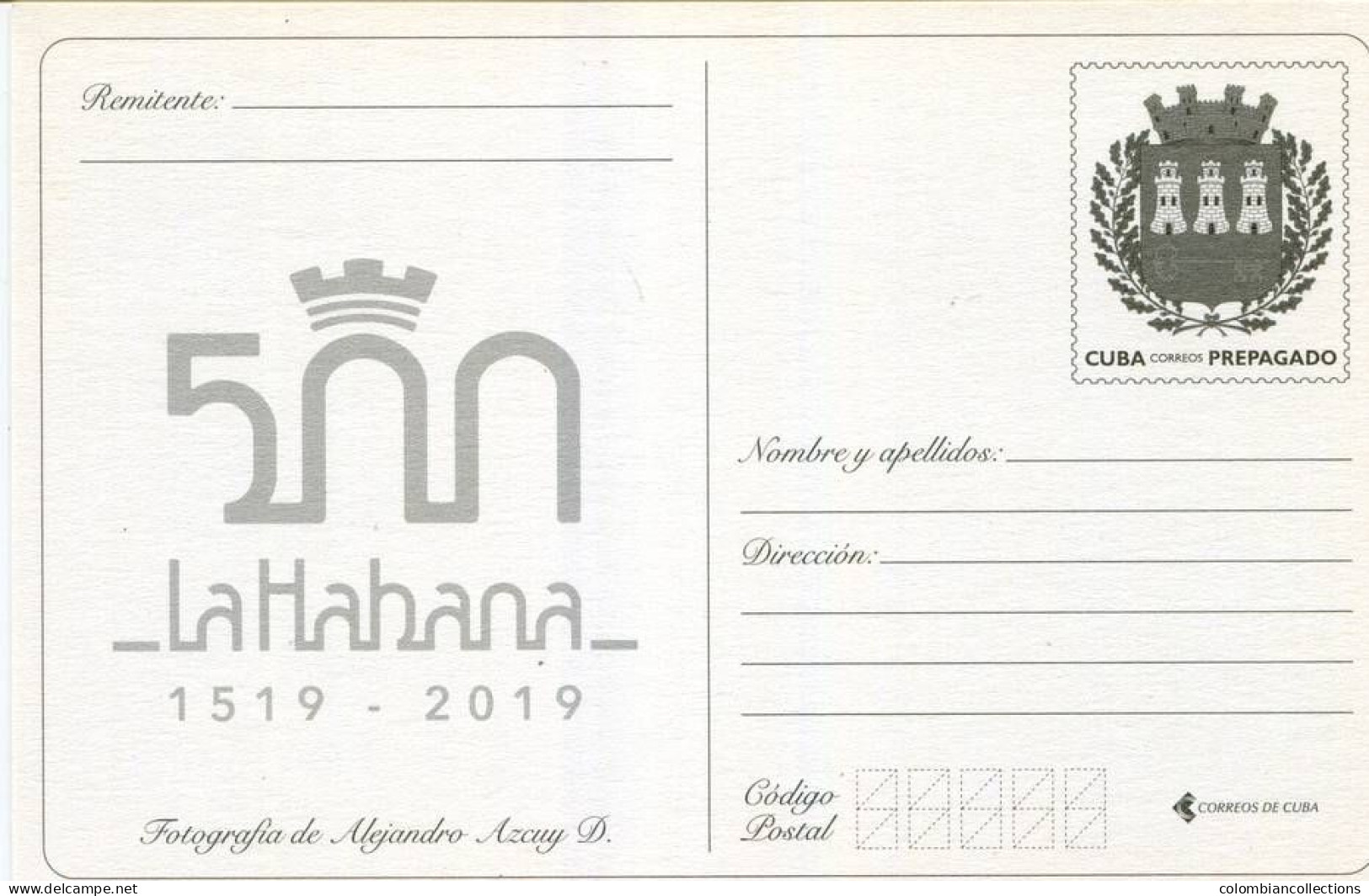 Lote PEP1533, Cuba, Entero Postal, Stationery, La Habana, 500, 15-25, Castillo Del Morro, Lighthouse - Maximum Cards