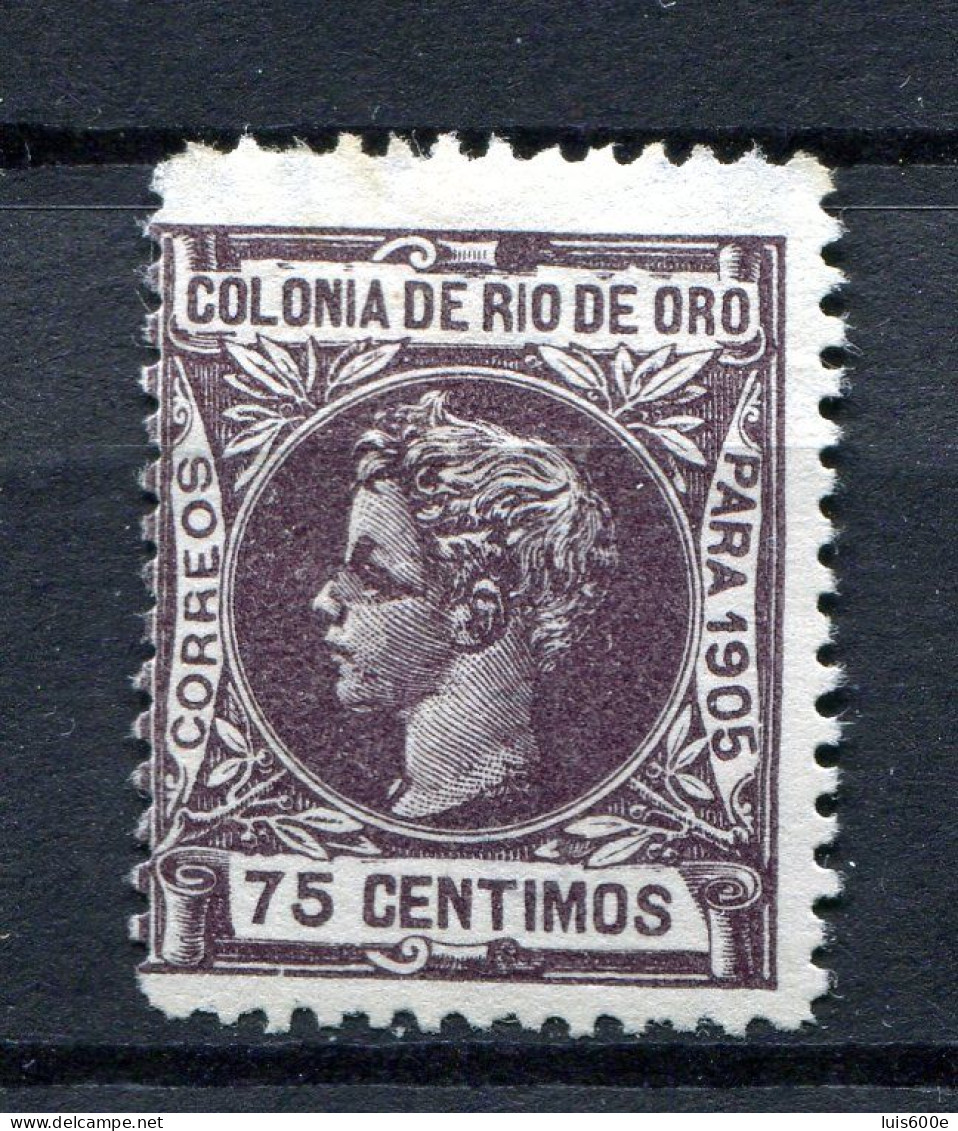 1905.RIO DE ORO.EDIFIL 10(*).NUEVOS CON FIJASELLOS(MH).CATALOGO 70€ - Rio De Oro