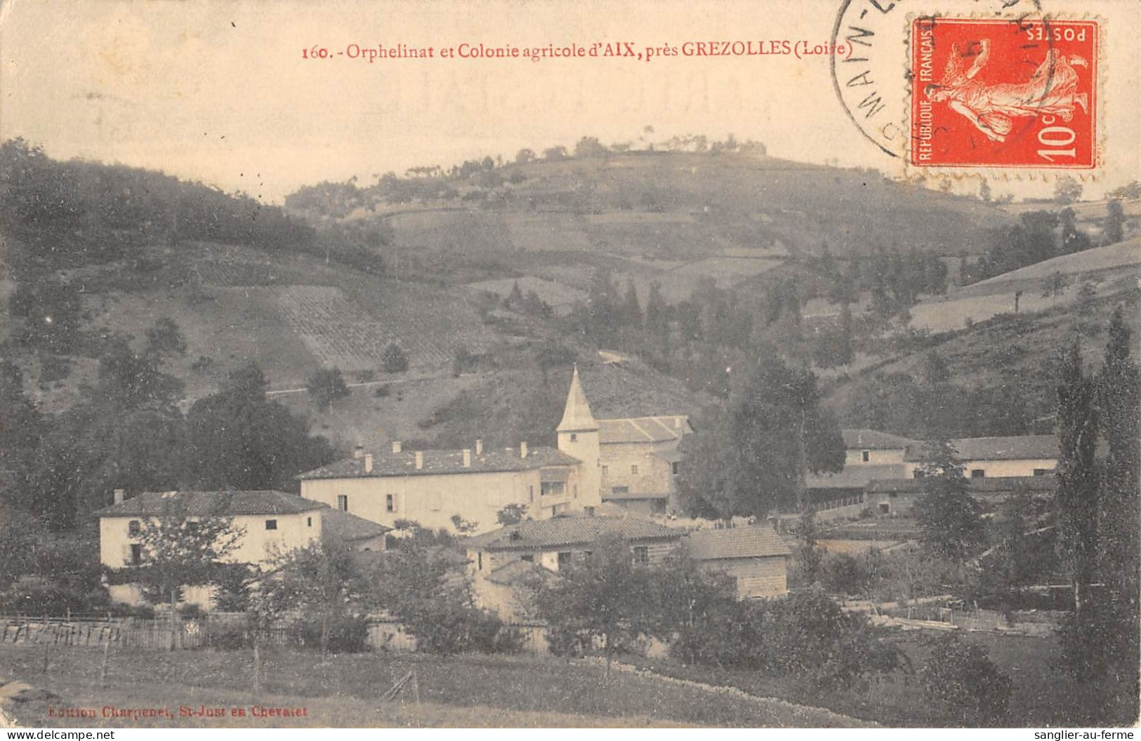 CPA 42 ORPHELINAT ET COLONIE AGRICOLE D'AIX / PRES GREZOLLES - Altri & Non Classificati