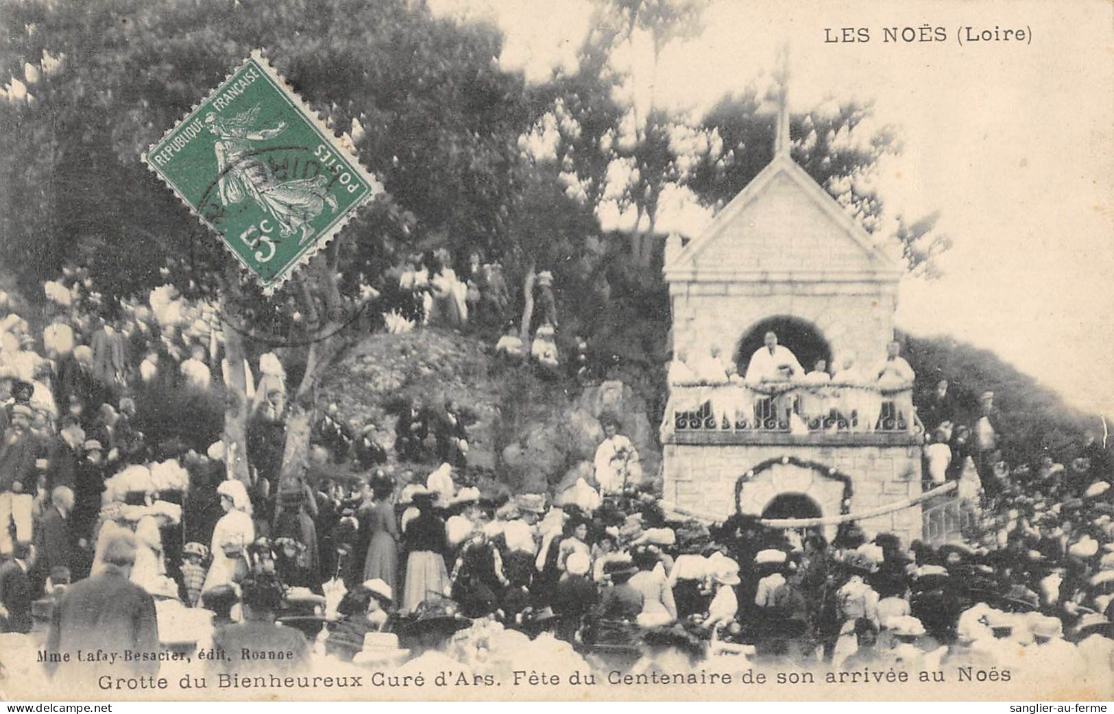 CPA 42 LES NOES / FETE DU CENTENAIRE DE SON ARRIVEE AU NOES - Sonstige & Ohne Zuordnung