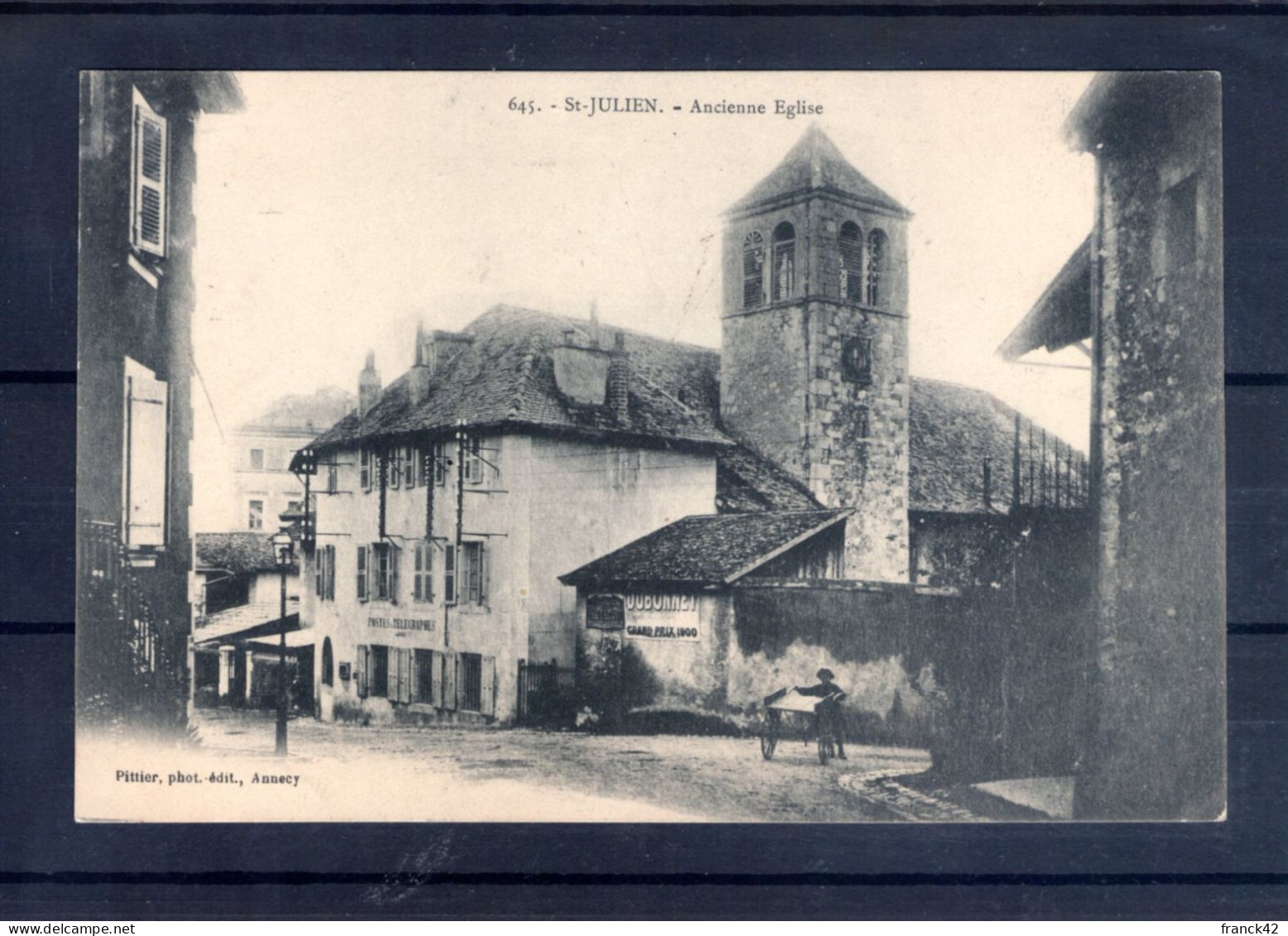 74. Saint Julien. Ancienne église - Saint-Julien-en-Genevois