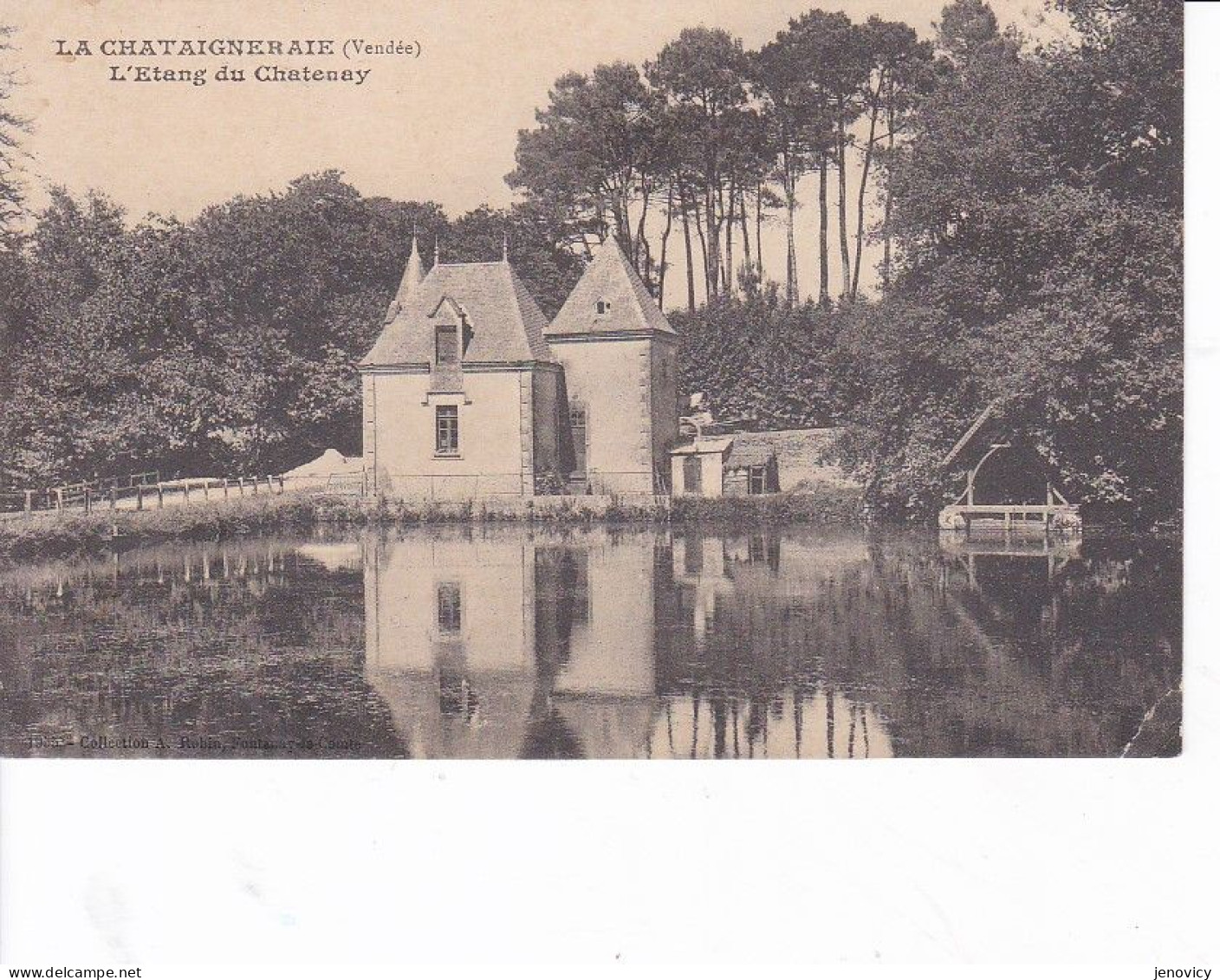 LA CHATAIGNERAIE ETANG DU CHATENAY A VOIR !!!! REF 80189 - La Chataigneraie