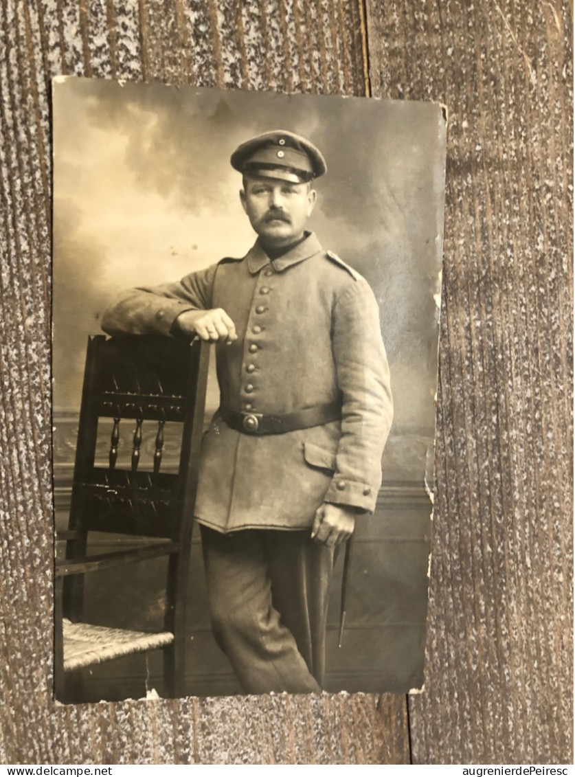 Photo Carte D’un Soldat Allemand - 1914-18