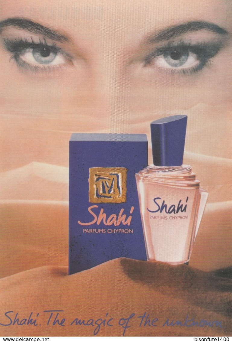 Publicité Parfum SHAHI De Chypron - Format A4 (Voir Photo) - Publicités Parfum (journaux)
