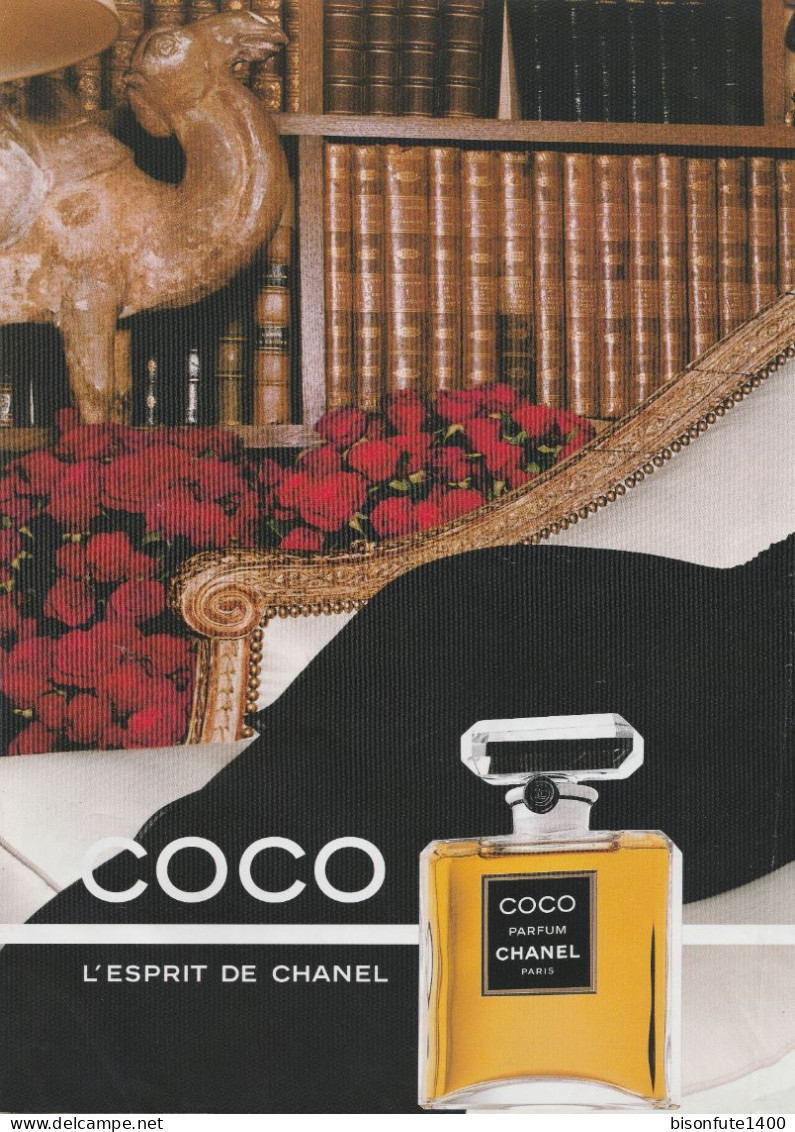 Publicité Parfum COCO De Chanel Paris - Format A4 (Voir Photo) - Publicités Parfum (journaux)