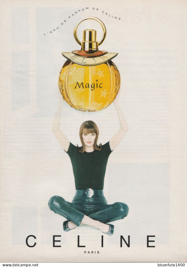 Publicité Parfum MAGIC De Celine Paris - Format A4 (Voir Photo) - Publicités Parfum (journaux)