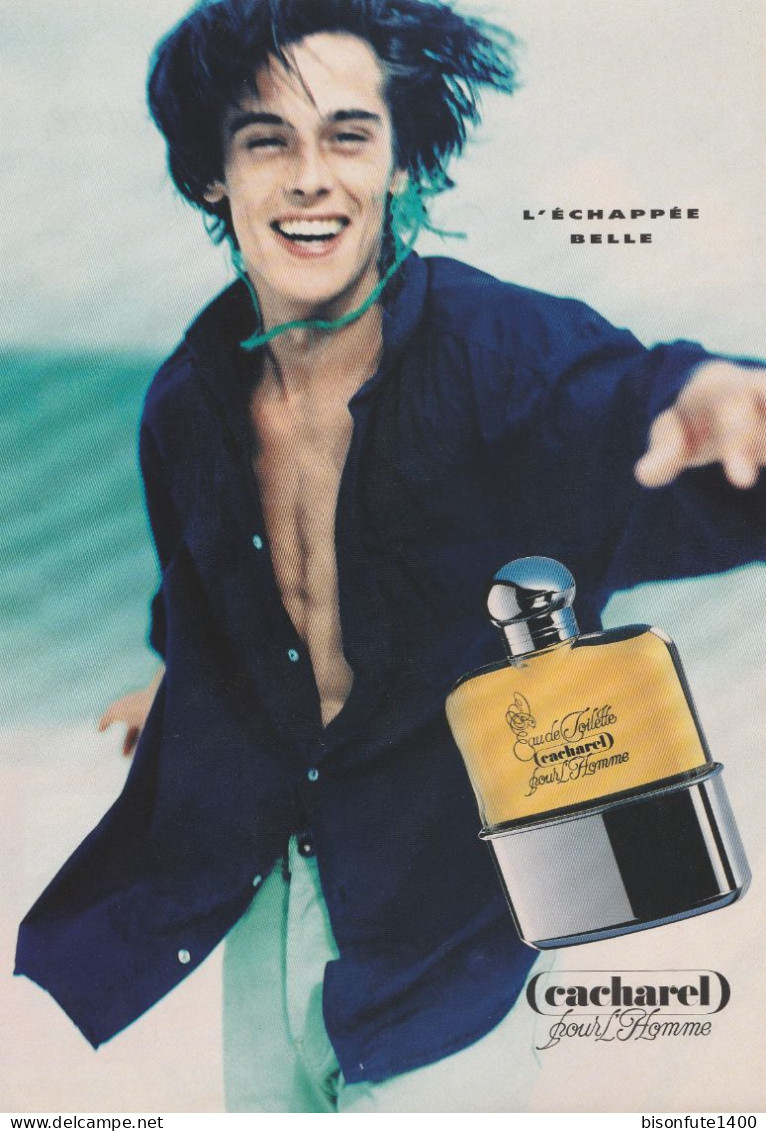 Publicité Parfum CACHAREL POUR HOMME De Cacharel - Format A4 (Voir Photo) - Publicités Parfum (journaux)