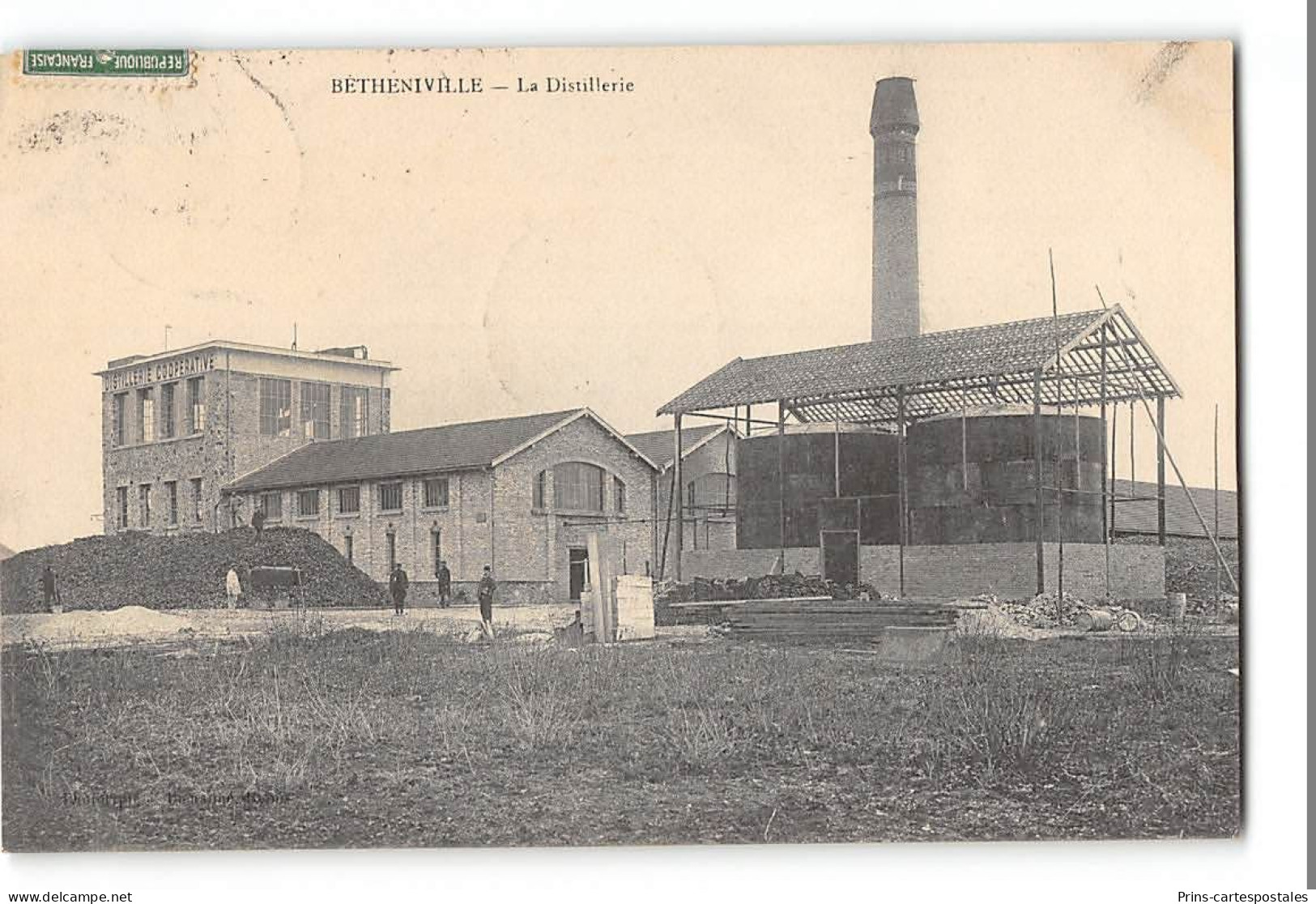 CPA 51 Betheniville La Distillerie  - Bétheniville