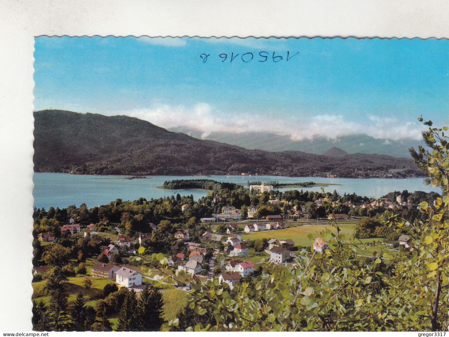 D4011) Alpenseebad PÖRTSCHACH Am Wörthersee - Kärnten - Tolle Einzelne Häuser Ansichten Richtung Halbinsel - Pörtschach