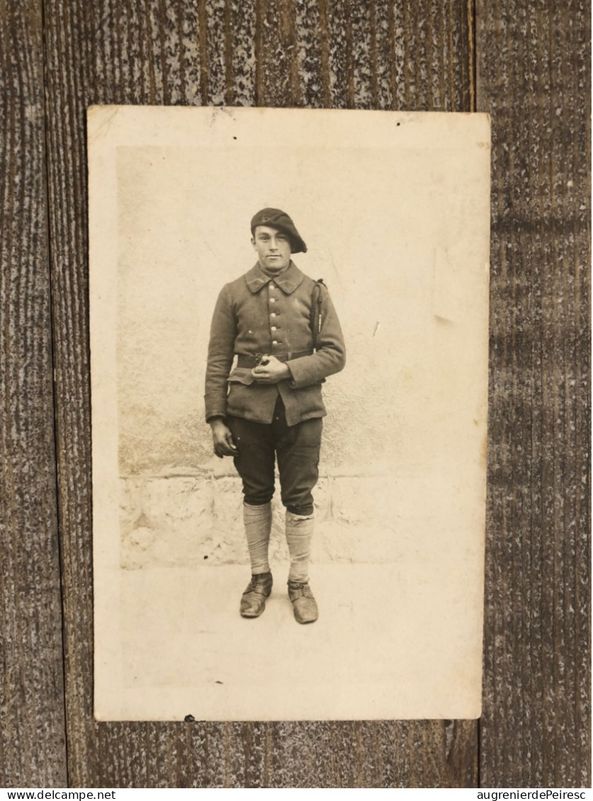 Carte Photo De Chasseur 14-18 - 1914-18