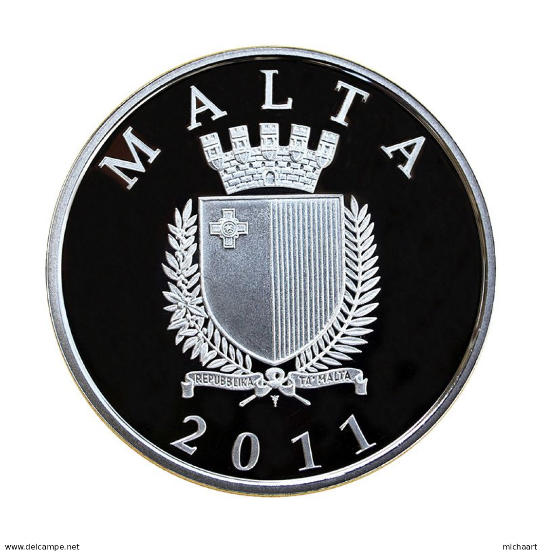 Malta 10 Euro 2011 Silver Proof Coin Box & CoA Phoenicians In Malta Ship 01826 - Malte