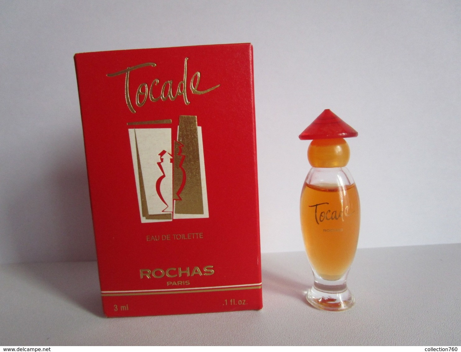 ROCHAS - TOCADE  - EDT - 3 Ml -  - Miniature - Miniatures Femmes (avec Boite)