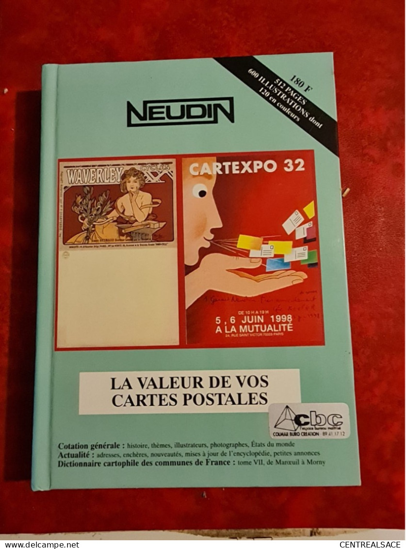 CATALOGUE NEUDIN NEUF 1999 - Livres & Catalogues