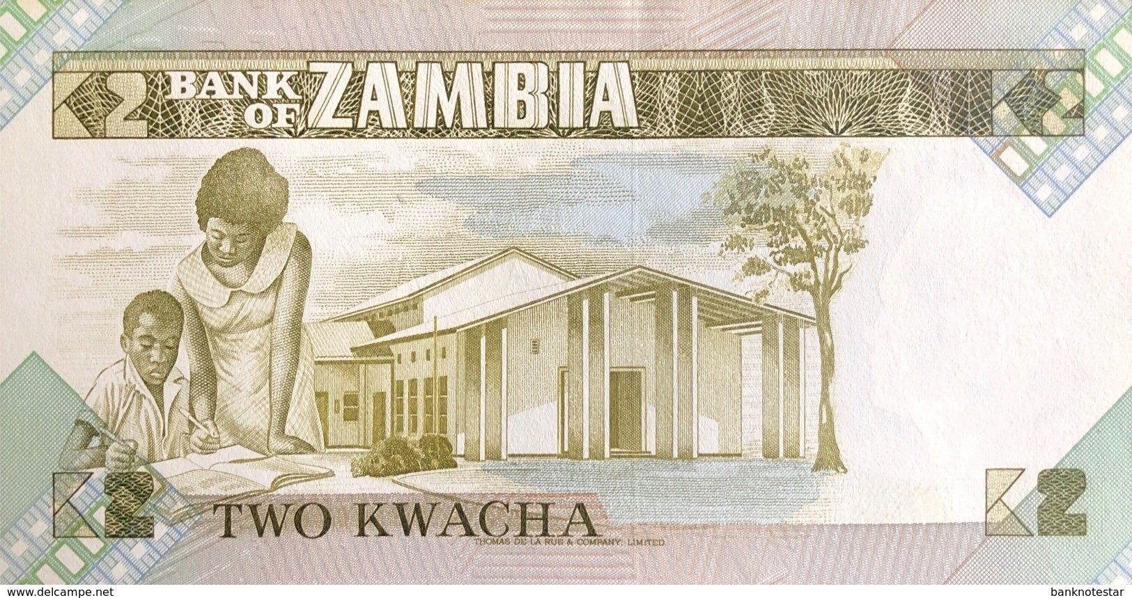 Zambia 2 Kwacha, P-24c (1980) - UNC - Signature 7 - Zambie