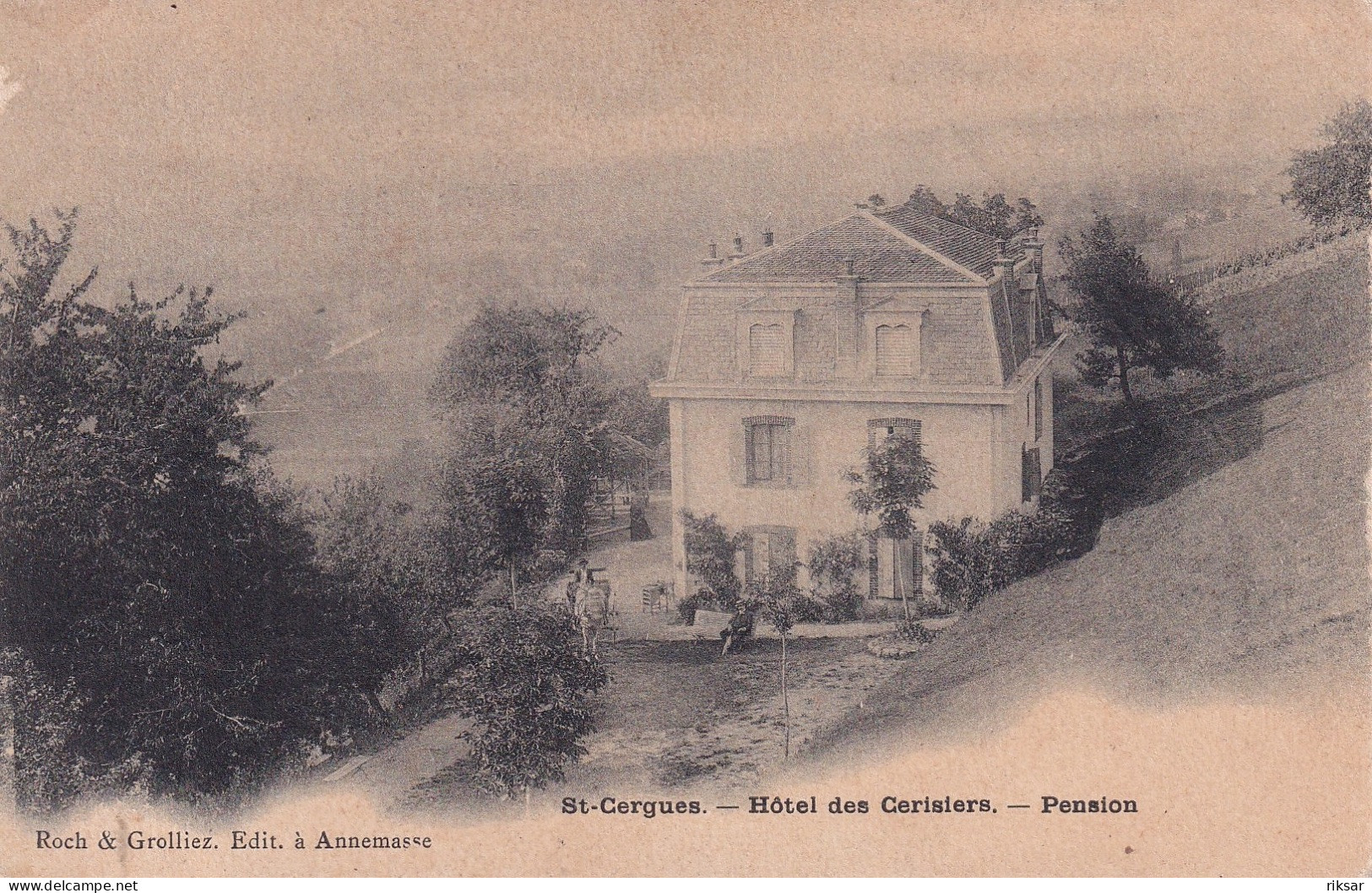 SAINT CERGUES(HOTEL DES CERISIERS) - Saint-Cergues