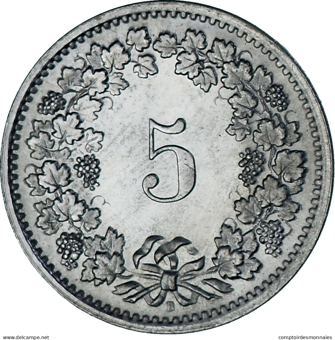 Monnaie, Suisse, 5 Rappen, 1969, Bern, SPL, Cupro-nickel, KM:26 - Autres & Non Classés