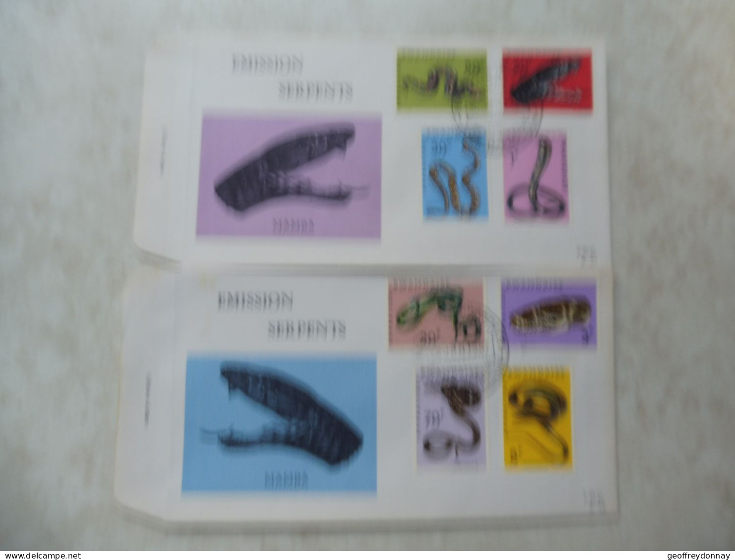 Fdc Rwanda 1967  Congo / Fdc  191/198 Perfect - Lettres & Documents