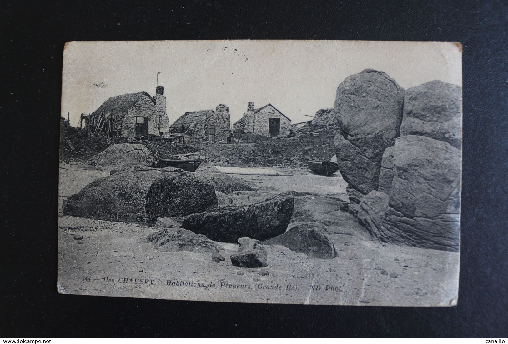 P-336 / Iles - Chausey  Habitations De Pêcheurs ( Grande Ile )  / 1915 - Other & Unclassified