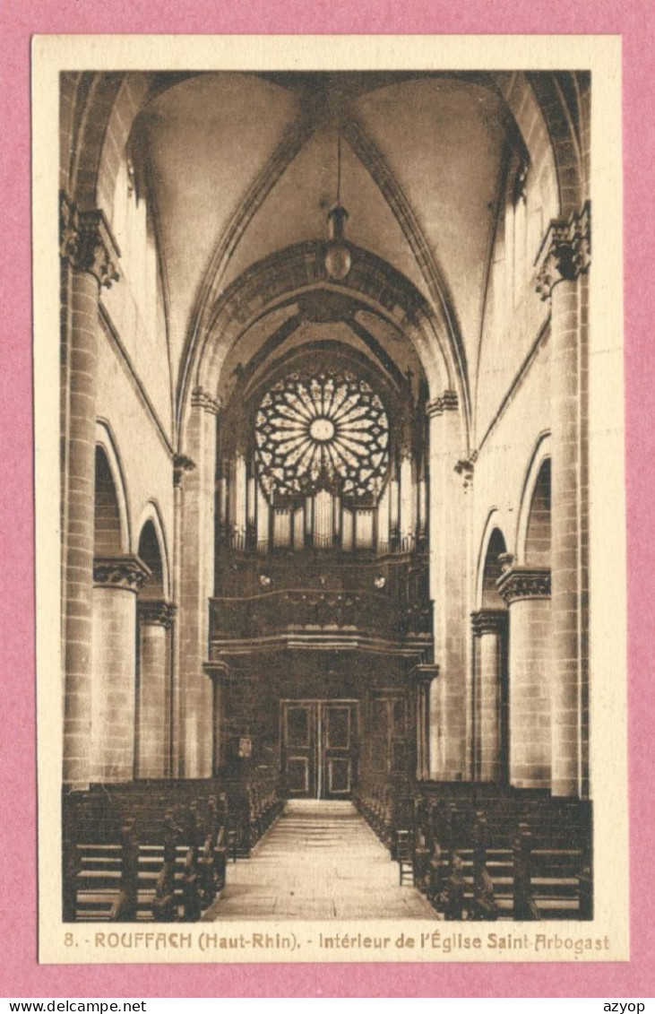 68 - ROUFFACH - ORGUES - ORGEL - Eglise Saint Arbogast - Rouffach