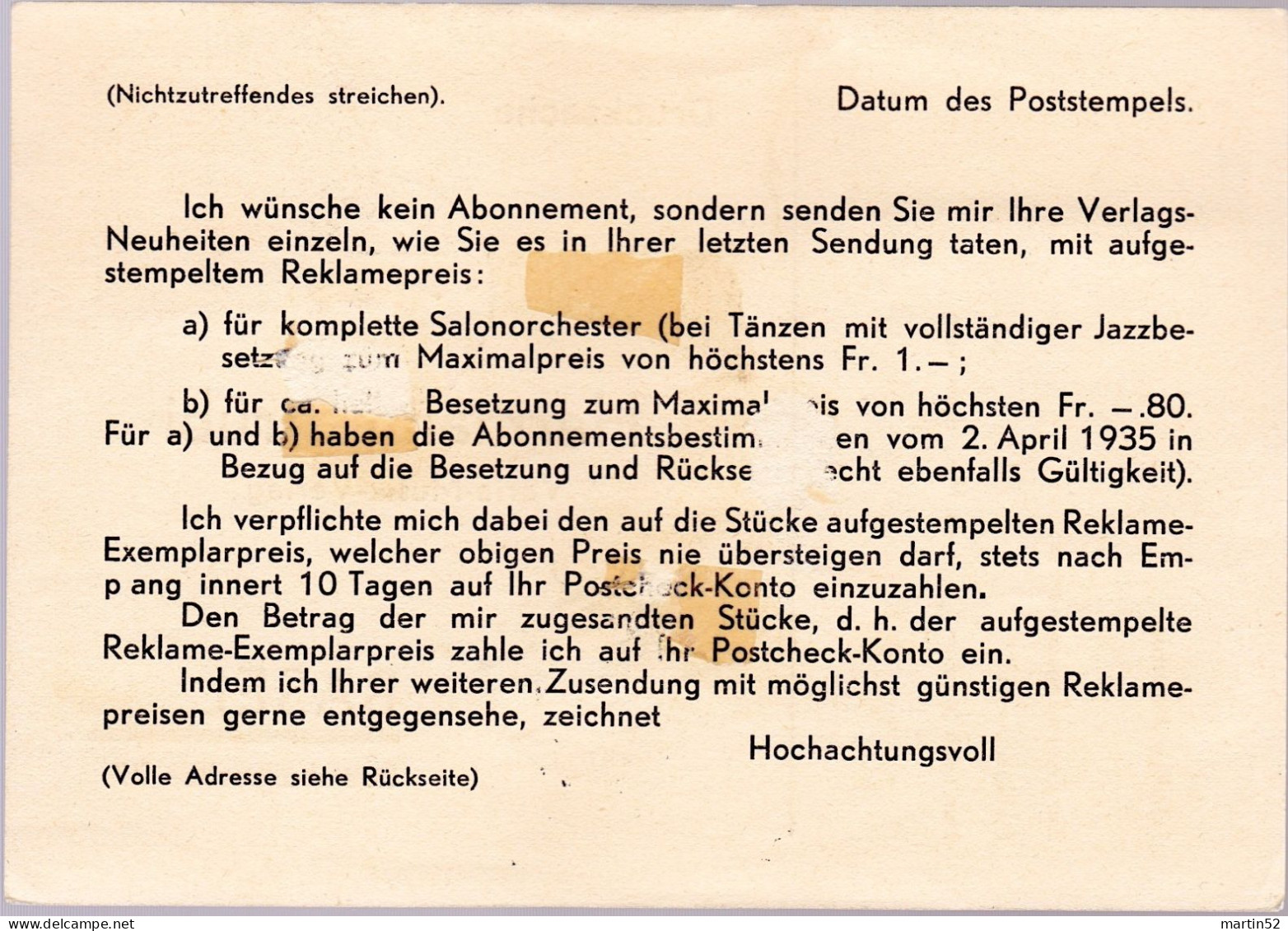 Liechtenstein 1935: Erstflug Vaduz-Altenrhein-Innsbruck Mit Zu F16 Mi 148 Yv PA14 Mit O VADUZ 1.VII.35 (Zu CHF 100.00) - Air Post