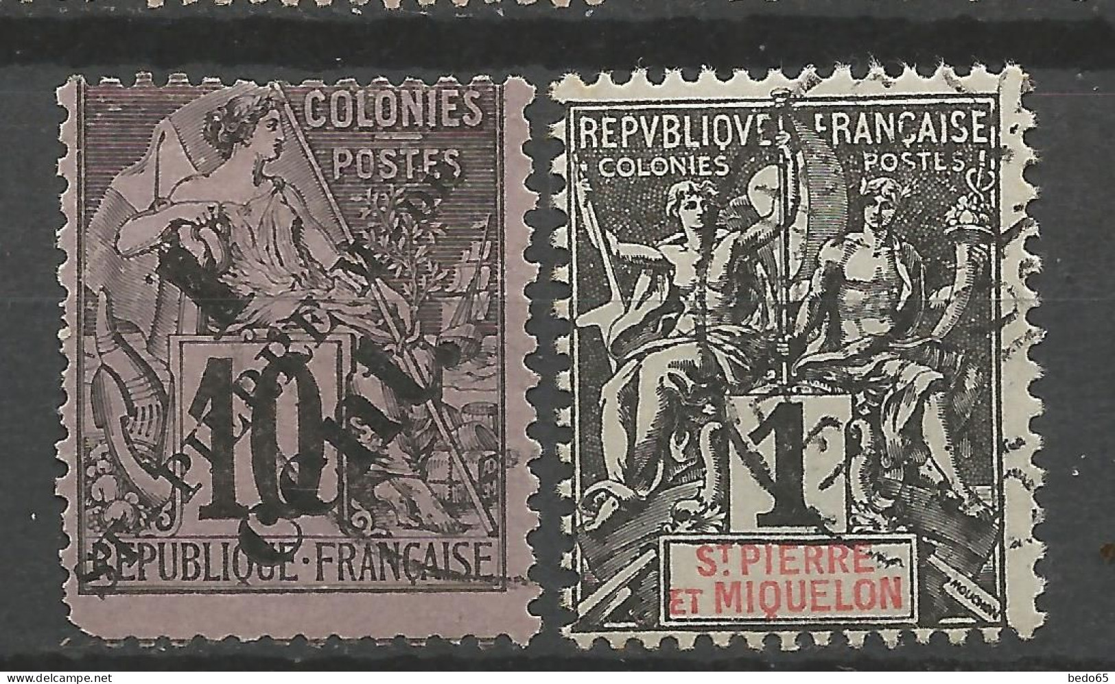 SPM N° 36 Et 59 OBL / Used - Used Stamps