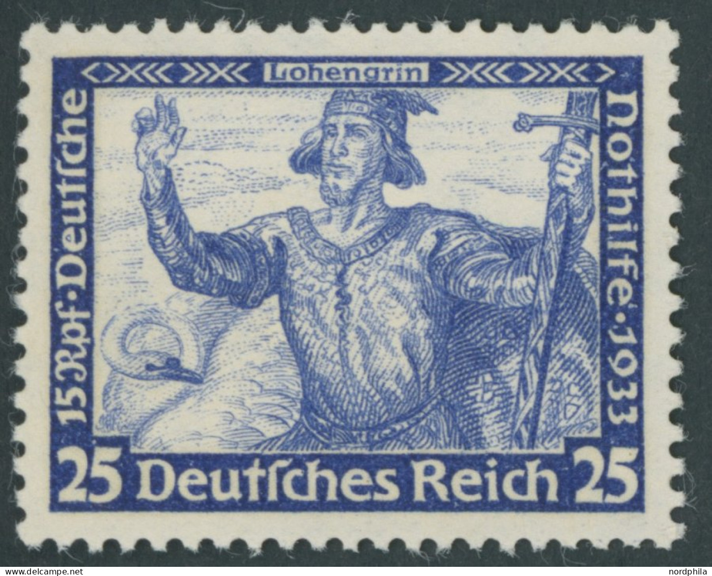 Dt. Reich 506 , 1933, 25 Pf. Wagner, Postfrisch, Pracht, Mi. 350.- - Ungebraucht