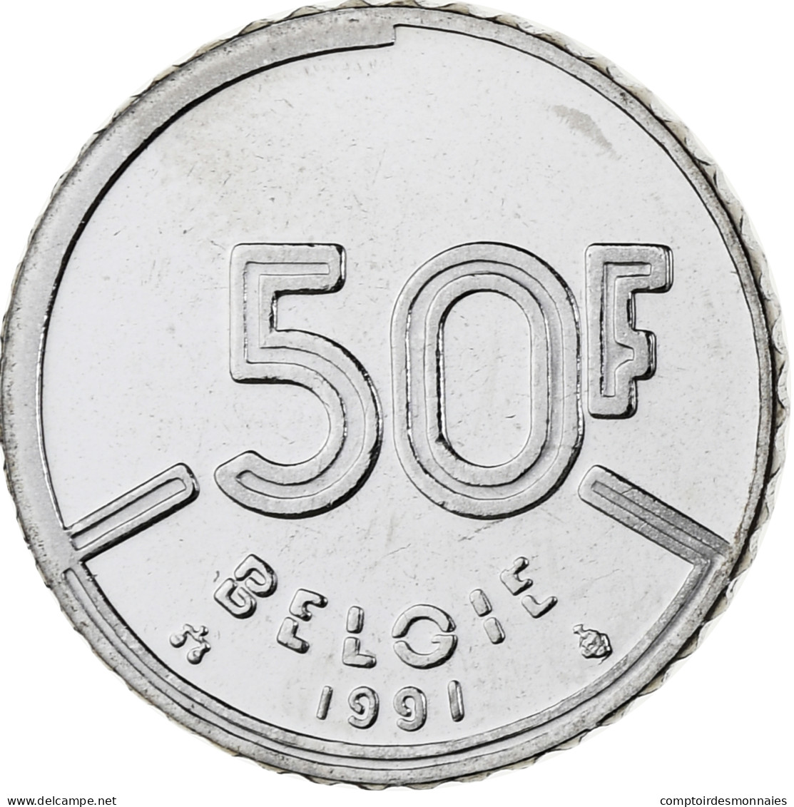 Monnaie, Belgique, Baudouin I, 50 Frank, 1991, Bruxelles, Belgium, Série FDC - 50 Francs