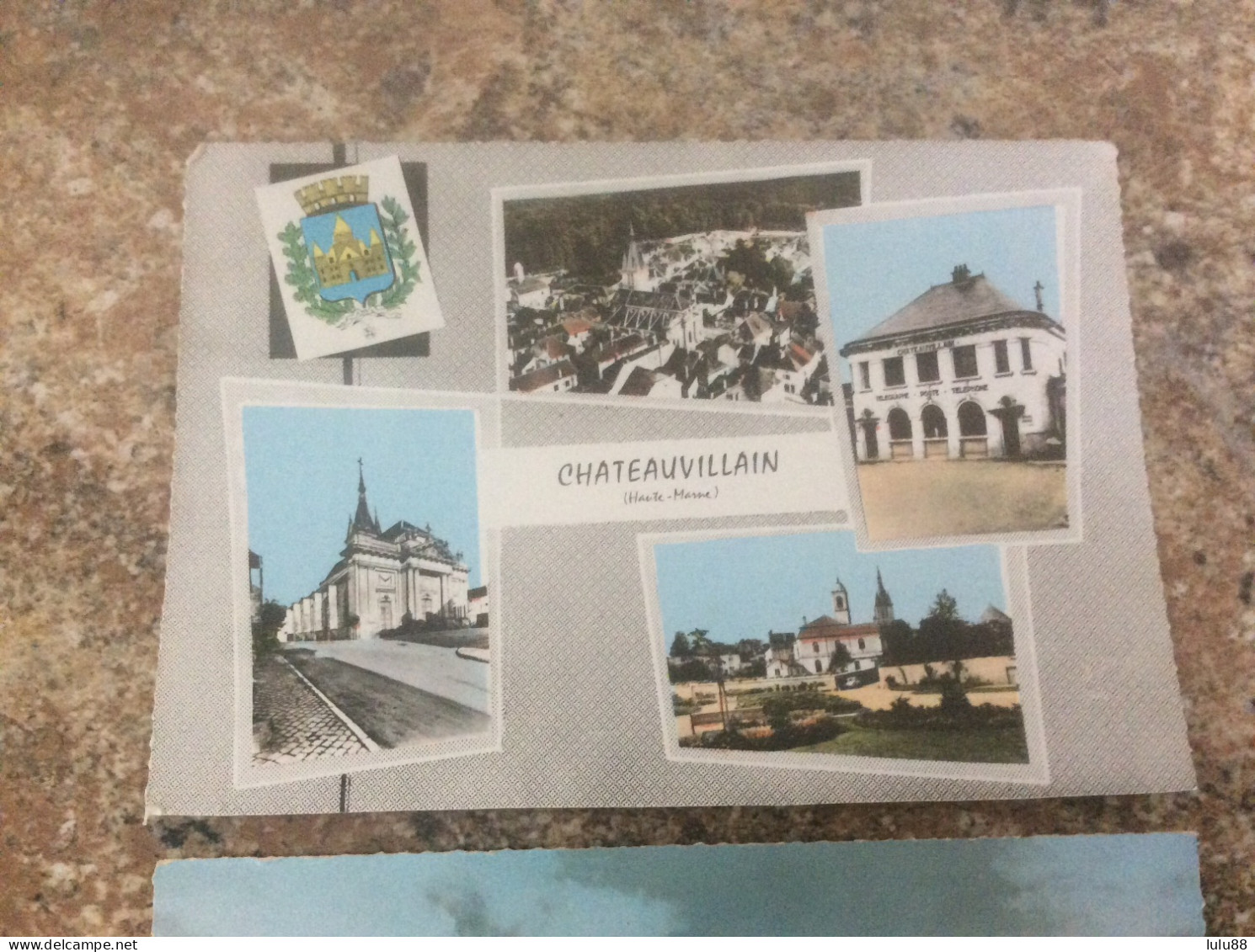 ️ CHATEAUVILLAIN. LOT DE 2 CARTES - Chateauvillain