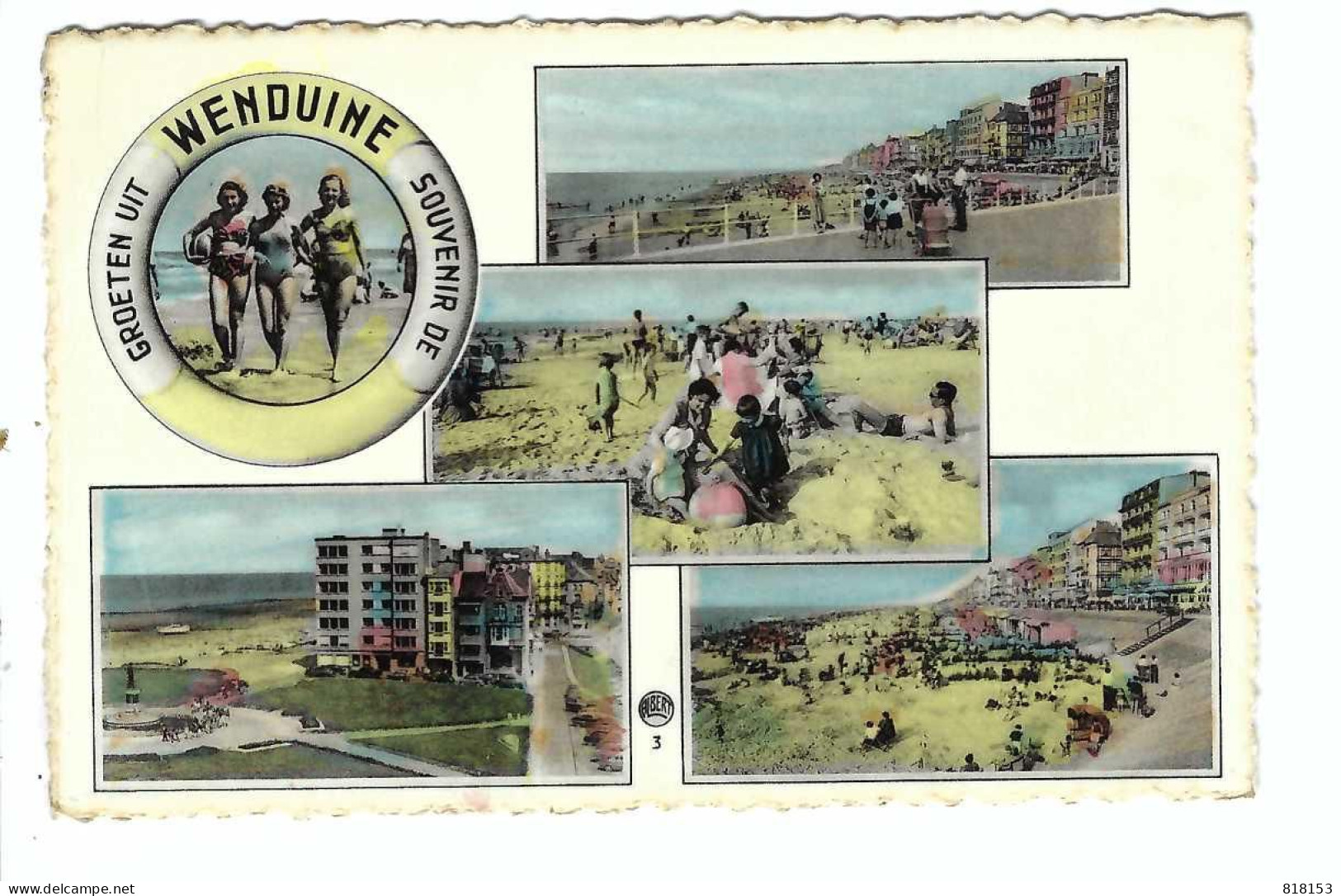 WENDUINE  GROETEN UIT  SOUVENIR DE - Wenduine