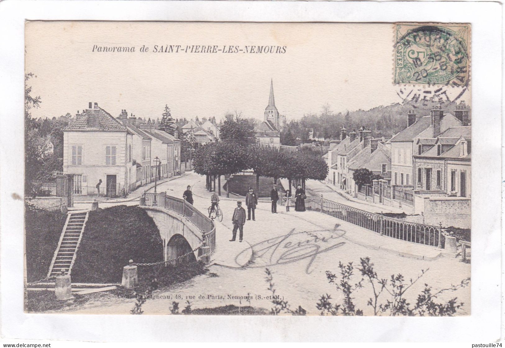 CPA :  14 X 9  -  Panorama De SAINT-PIERRE-LES-NEMOURS - Saint Pierre Les Nemours