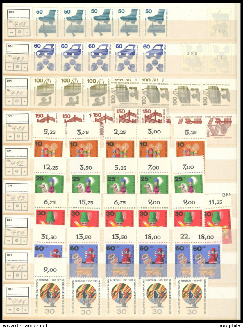 LOTS 126-531 , 1955-1976, Sauber Gestecktes Händlerlagerbuch, Jeder Wert Mindestens 5x Vorhanden, Nur Prachterhaltung, H - Sonstige & Ohne Zuordnung