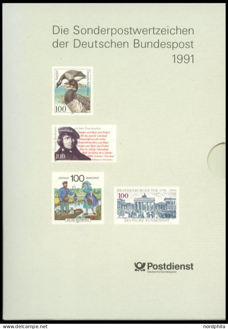 JAHRESZUSAMMENSTELLUNGEN J 19 , 1991, Jahreszusammenstellung, Postfrisch, Pracht, Mi. 140.- - Autres & Non Classés