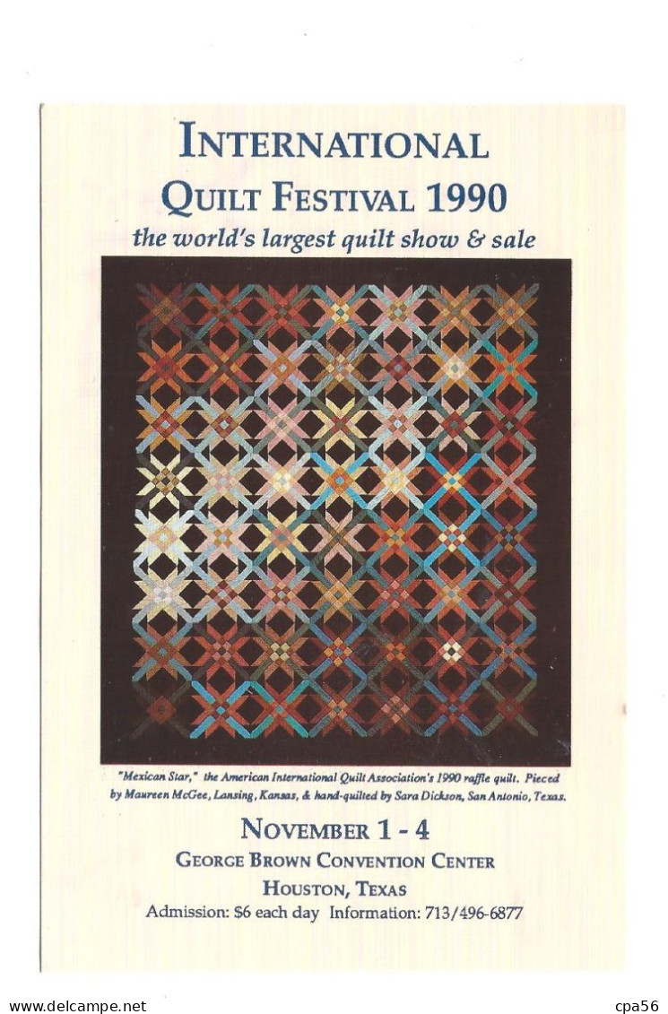 HOUSTON - International Quilt Festival 1990 - Houston