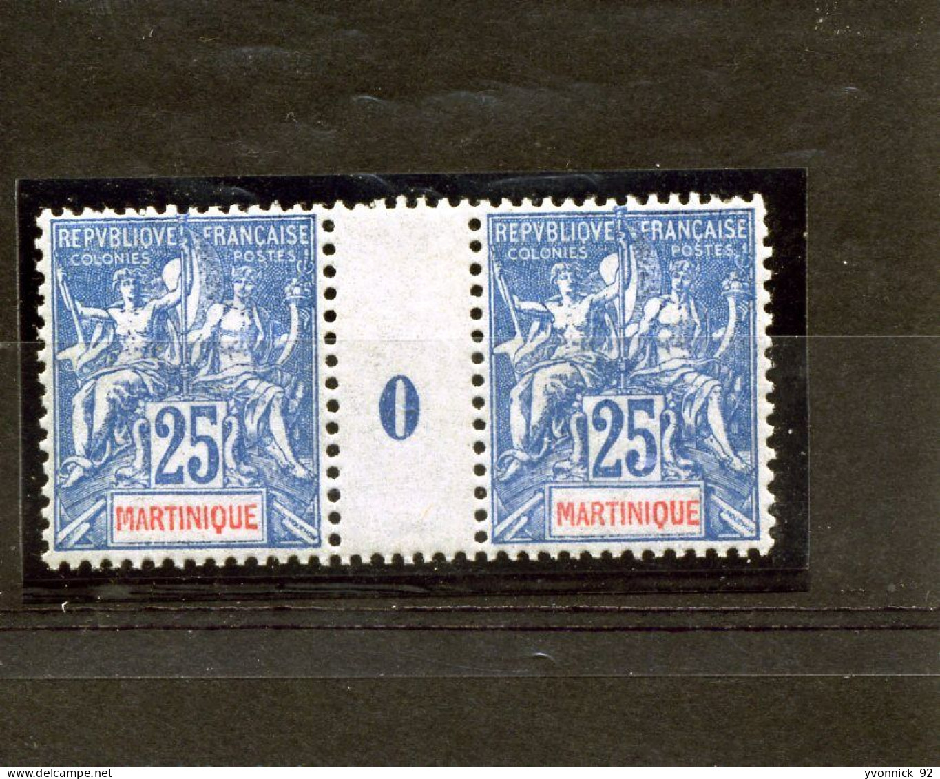 Martinique - Millésimes 25c (1900 ) N°47 - Neufs