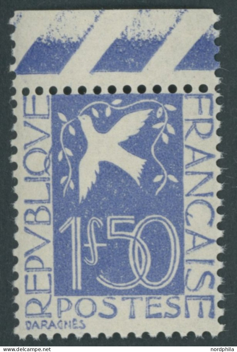 FRANKREICH 291 , 1934, 1.50 Fr. Friedenstaube, Postfrisch, Pracht, Mi. 100.- - Other & Unclassified