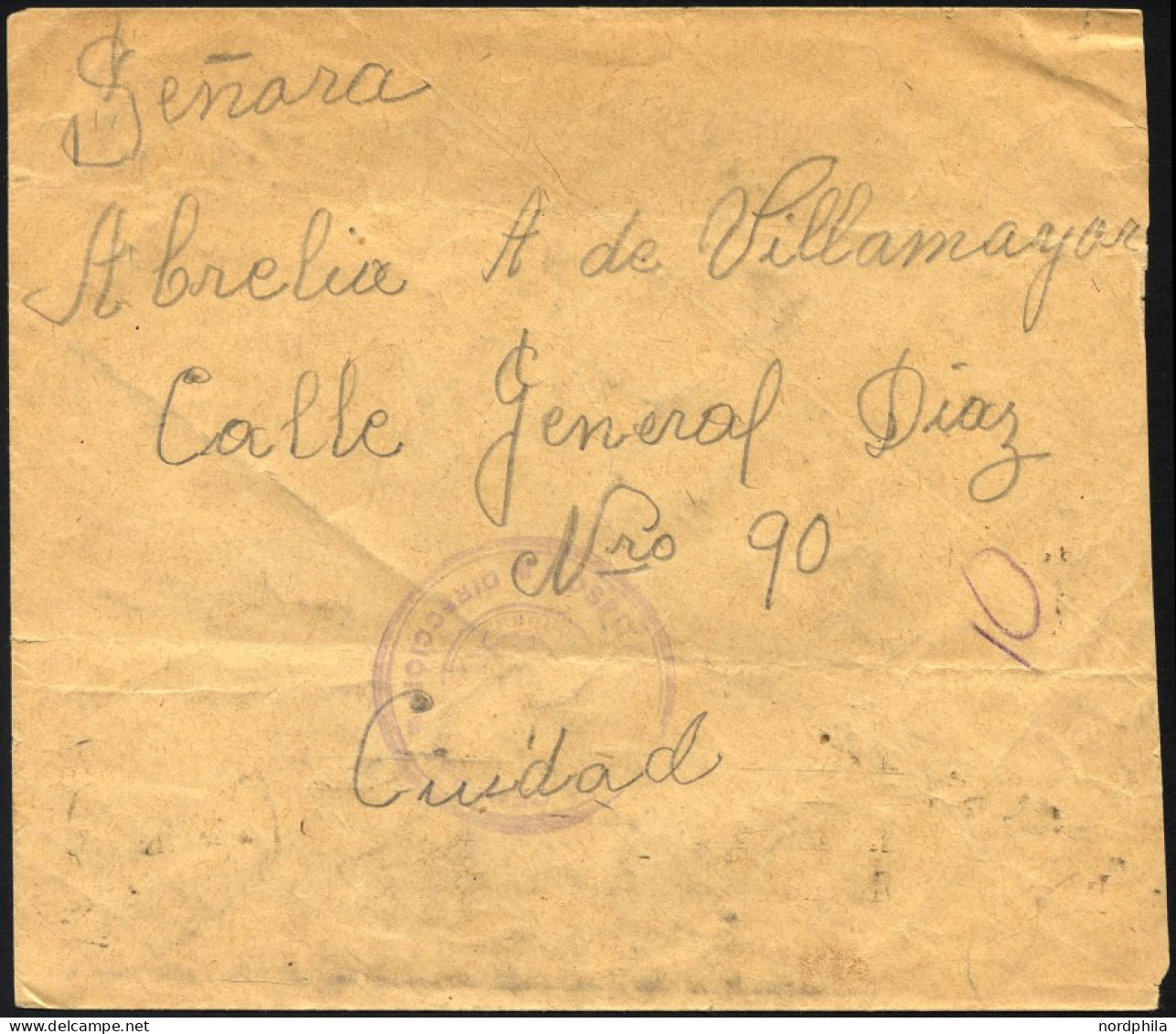 PARAGUAY 1935, Feldpostbrief Mit Stempel Eines Militärhospitals, Feinst - Paraguay