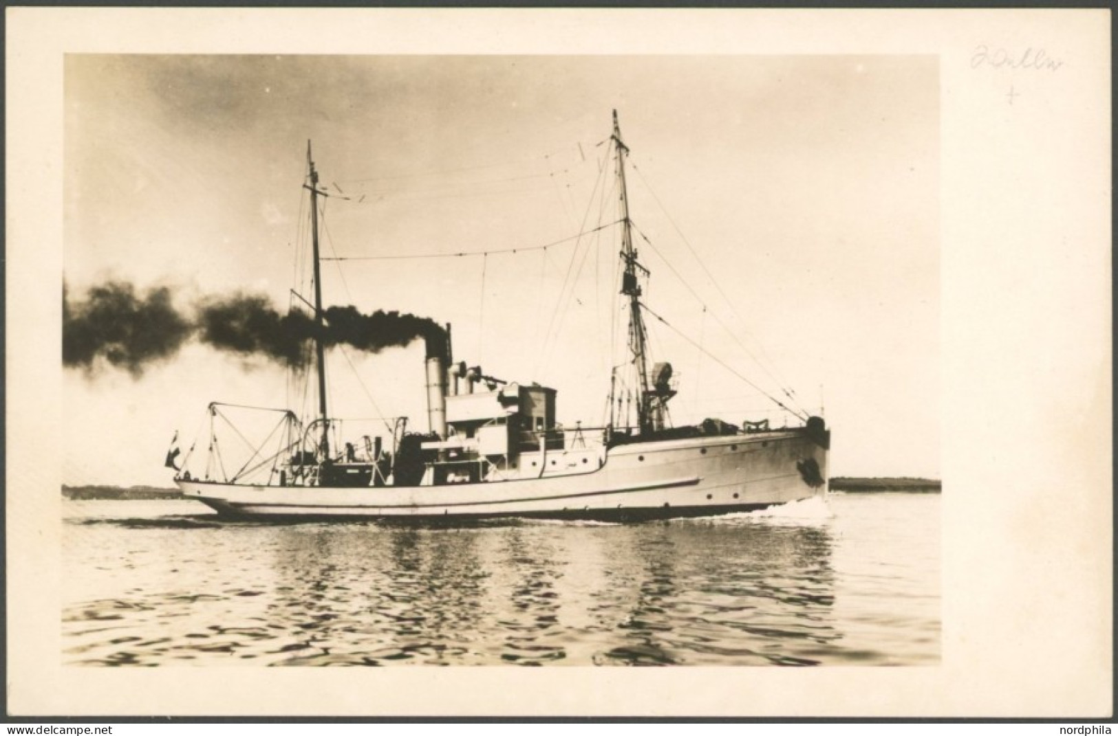 AK - SCHIFFE KRIEGSMARINE BIS 1945 Welle, Ehemaliger Motorfischkutter Und Dann Versuchsboot Der Ehemaligen Reichs-und Kr - Guerre