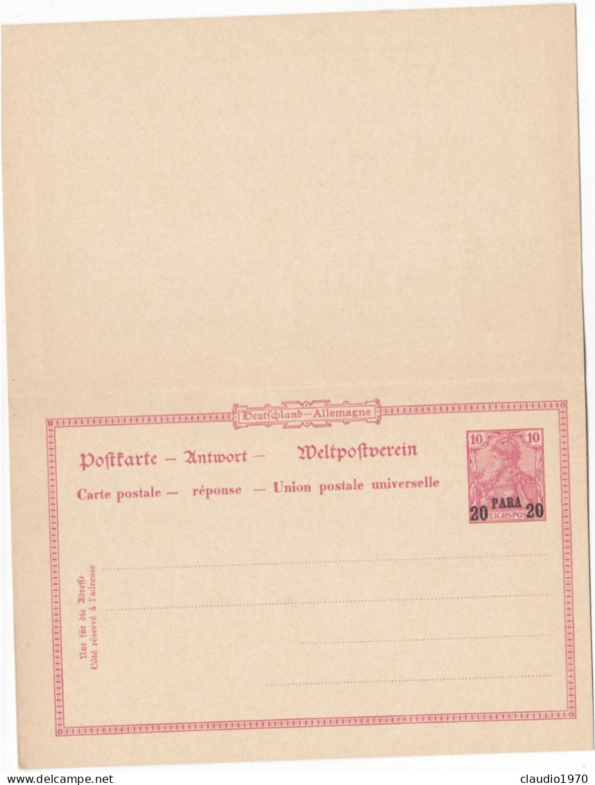 GERMANIA - TERZO REICH - BIGLIETTO POSTALE - NUOVO - Omslagen