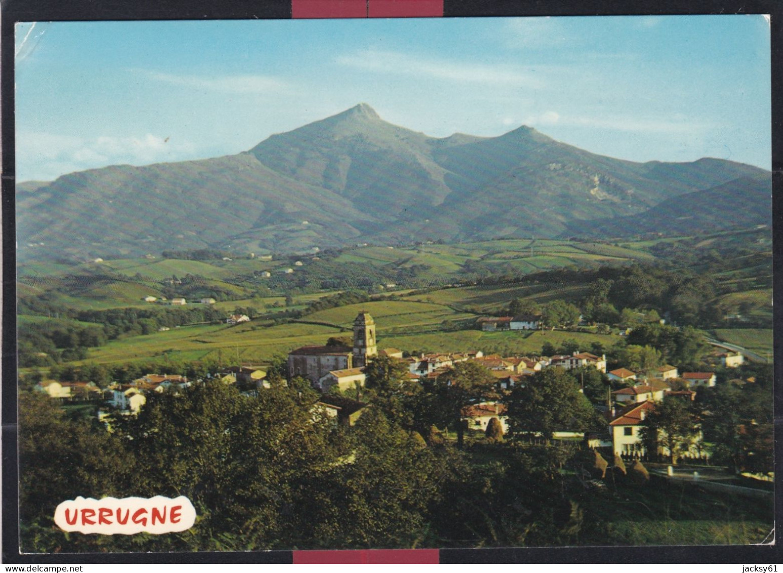 64 - Urrugne - Vue Générale Au Fond, La Thûne - Urrugne