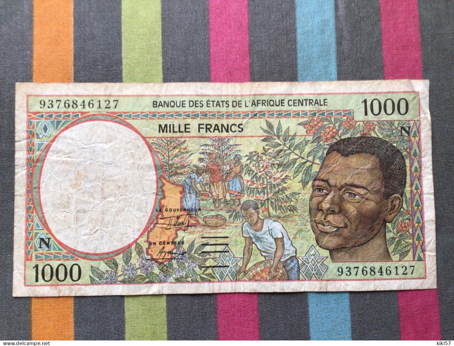 AFRIQUE CENTRALE Billet De 1000 Francs - États D'Afrique Centrale