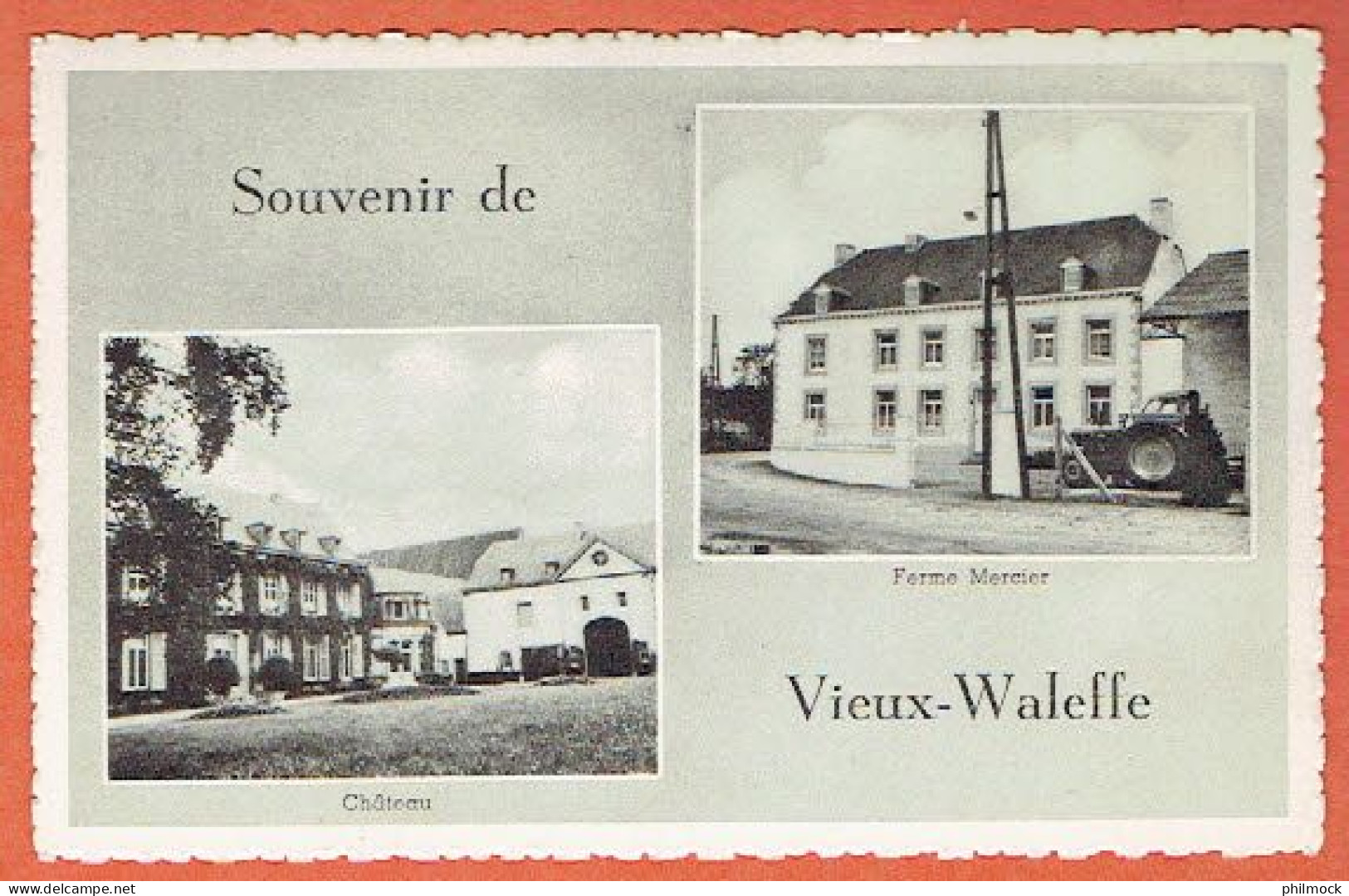 J - Souvenir De Vieux-Waleffe - Non Circulée - Villers-le-Bouillet