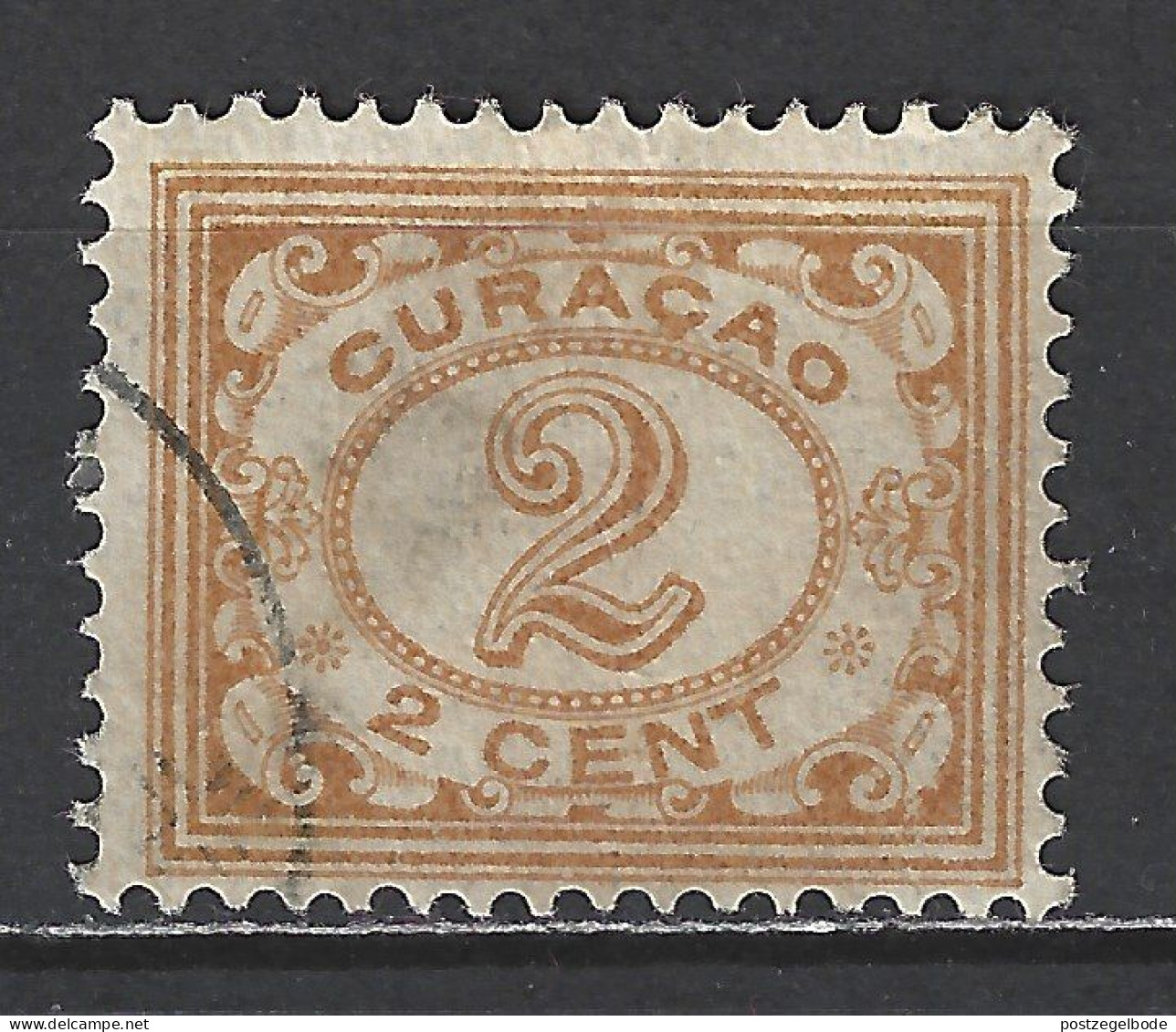 Nederlandse Antillen Curacao 47 Used ; Cijfer Cipher Cifra Cifre 1915 ; LOOK NOW FOR VERY FINE MLH COLLECTION CURACAO - Curaçao, Nederlandse Antillen, Aruba