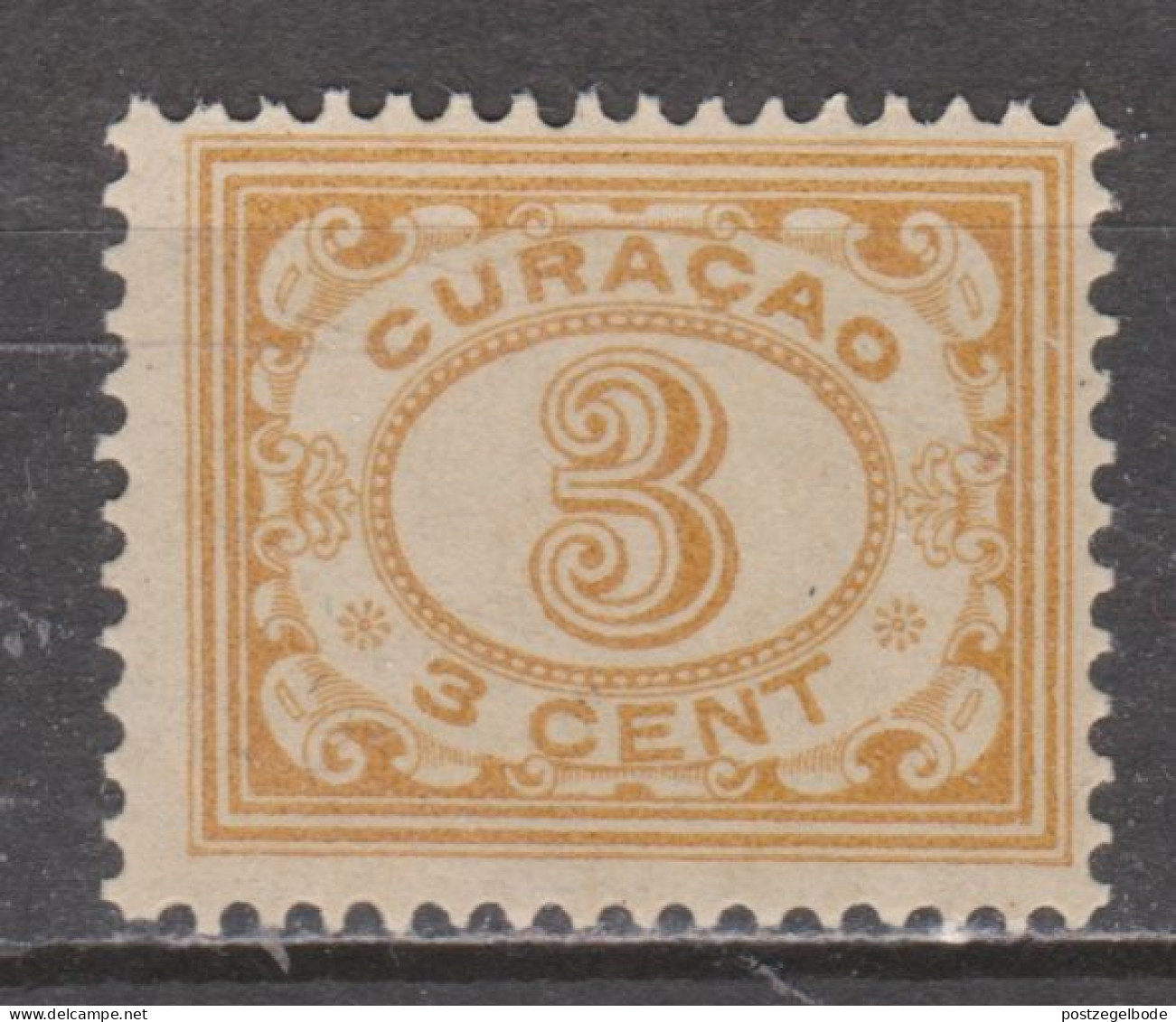 Nederlandse Antillen Curacao 49 MLH Ong ; Cijfer, Cipher, Cifra, Cifre 1915 - Curaçao, Nederlandse Antillen, Aruba