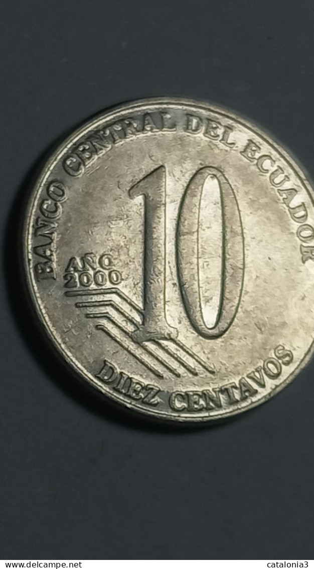 ECUADOR - 10 CENTAVOS 2000 KM106 - Ecuador