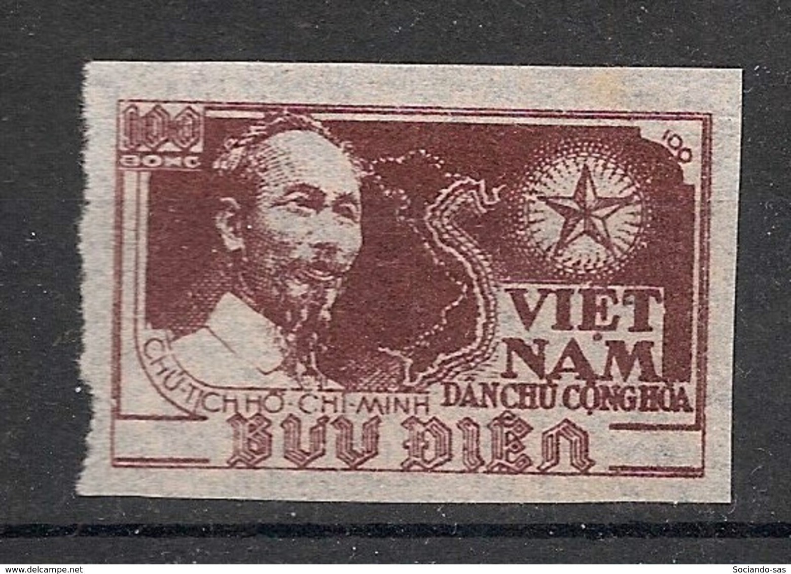 NORTH VIETNAM - 1951 - N°Yv. 64 - Ho Chi Minh 100d Brun - Neuf Luxe ** / MNH / Postfrisch - Viêt-Nam