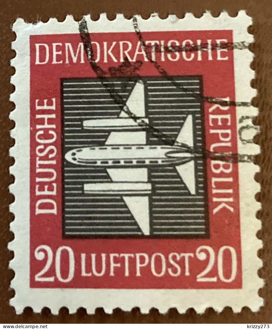 Germany DDR 1957 Airmail 20 Pfg - Used - Gebraucht